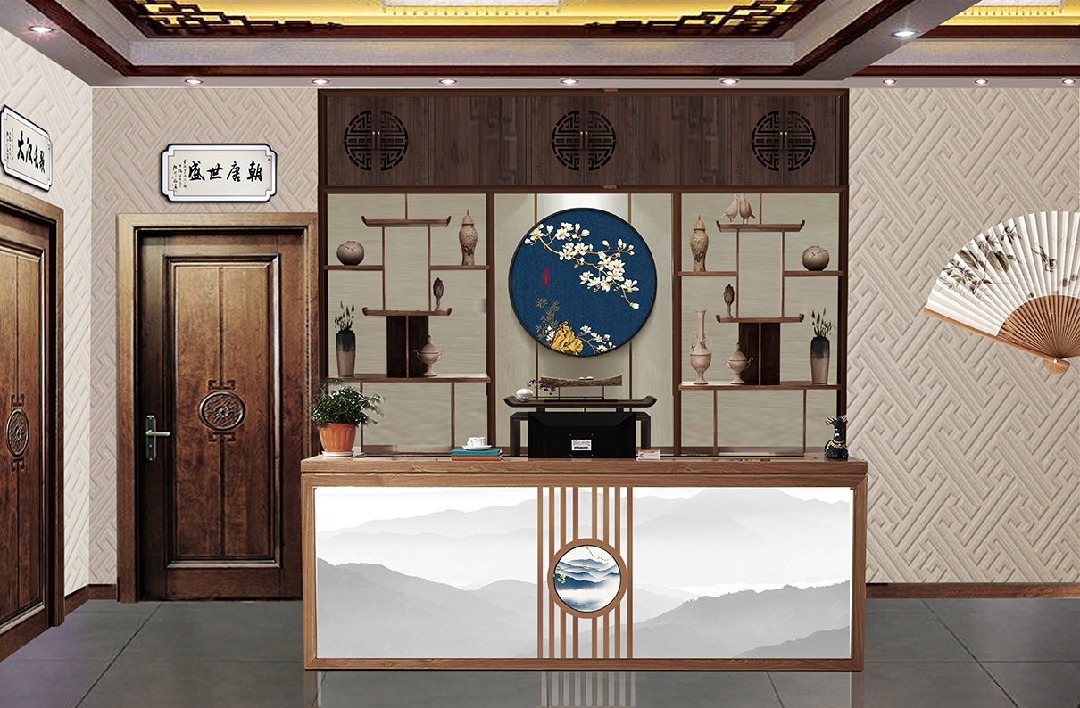 熊家村中式餐厅空间设计图3