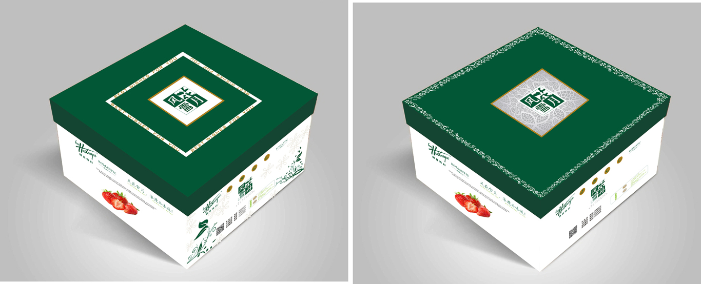 蛋糕盒包装设计图1