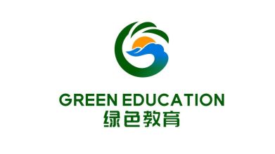 绿色教育品牌LOGO设计