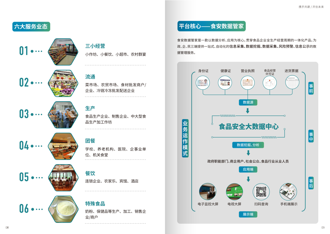 食安云联 画册设计图2