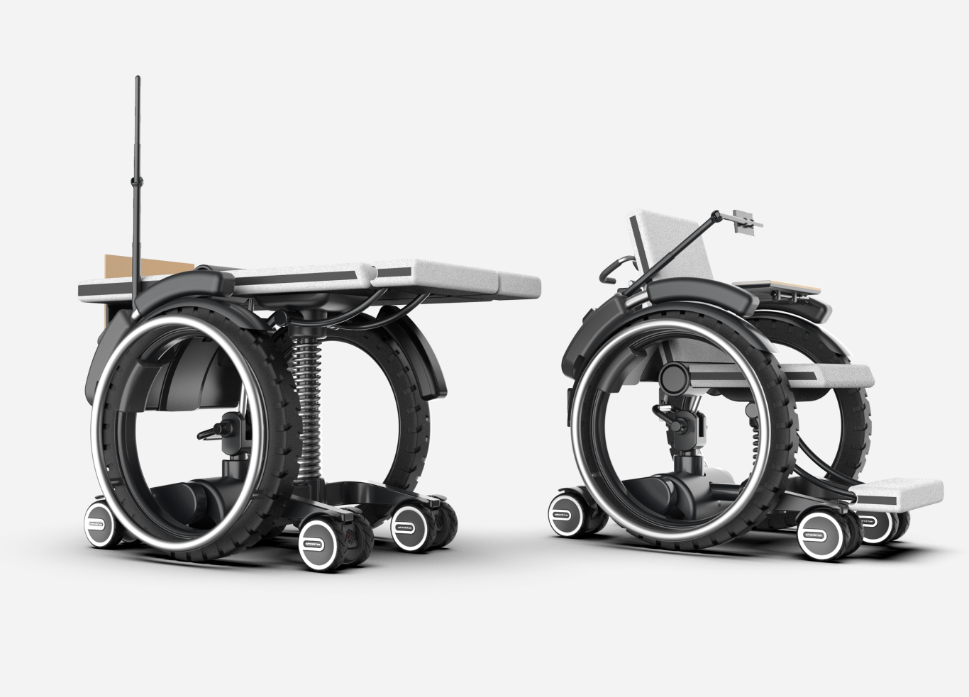 共享轮椅护理床设计图0