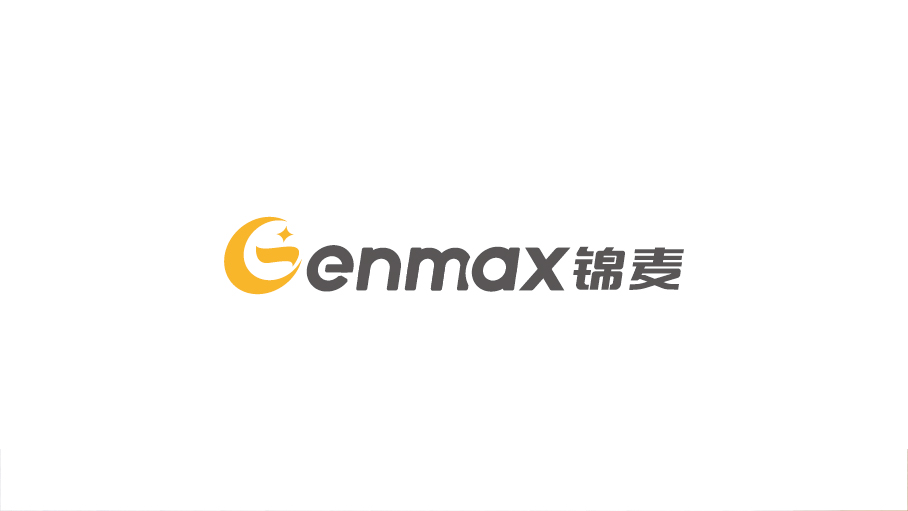 genmax 錦麥綜合貿易企業LOGO設計