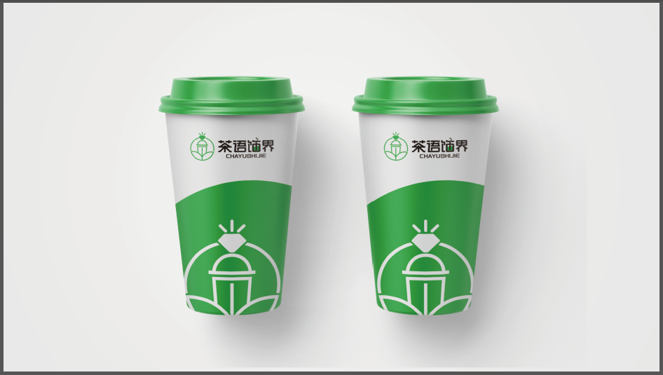 茶语饰界茶类饮品LOGO设计中标图5