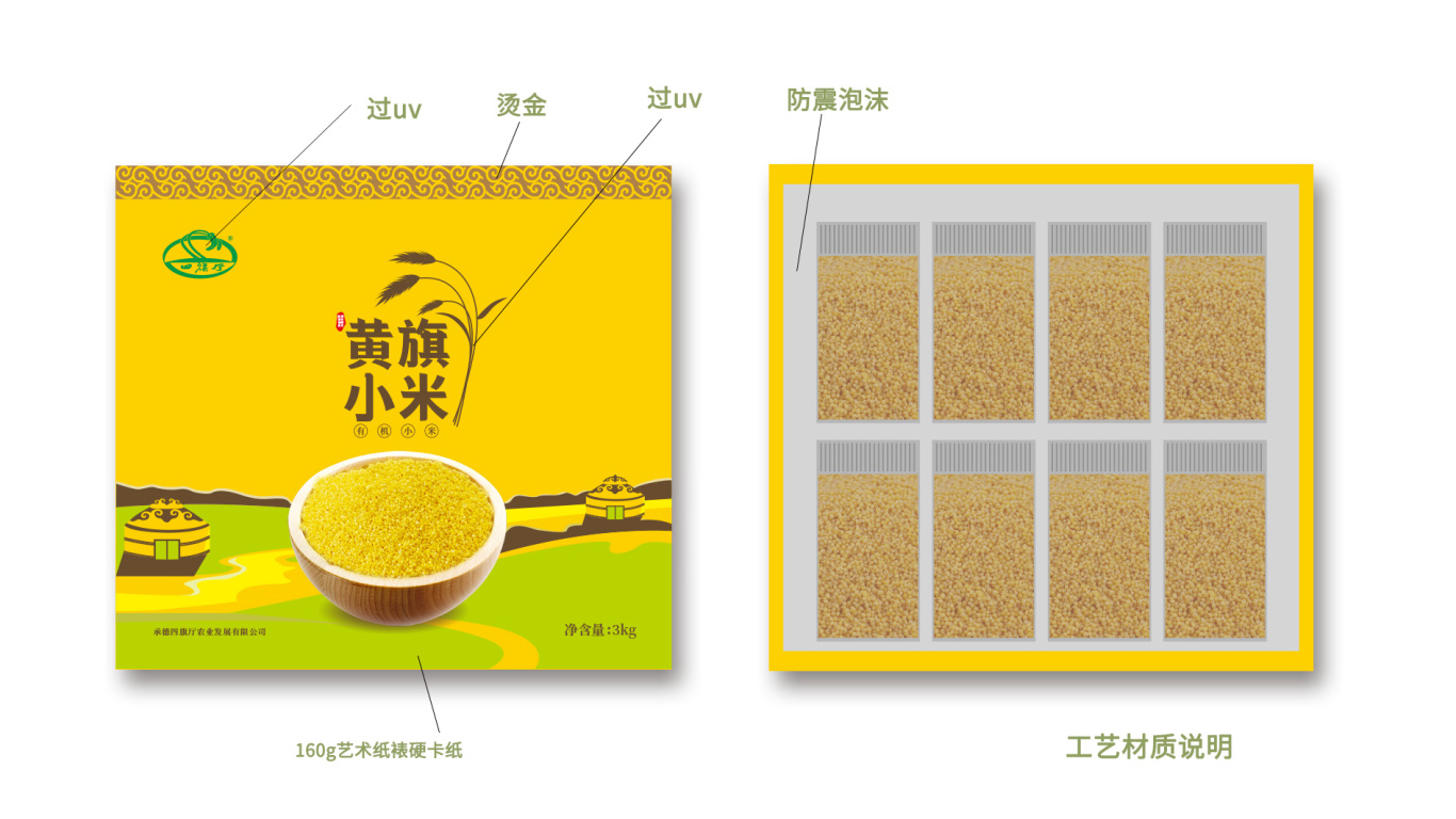 黄旗小米包装图1