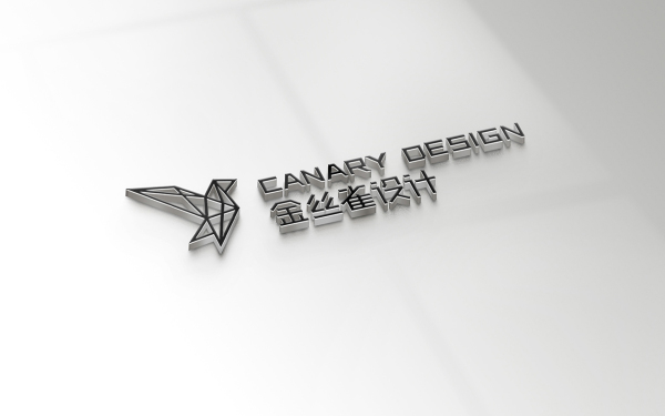 金絲雀空間設計logo升級