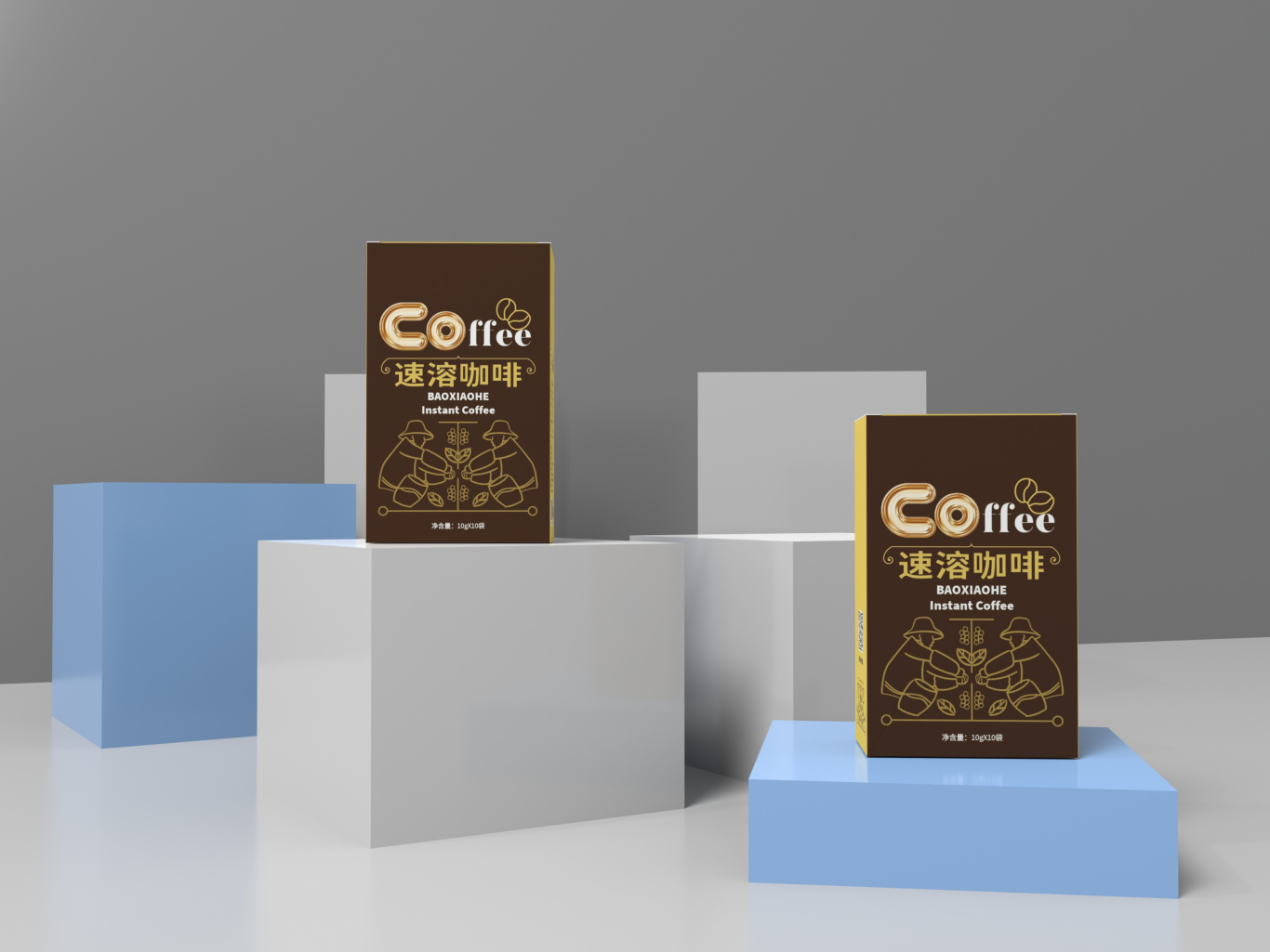 速溶咖啡包装设计图0