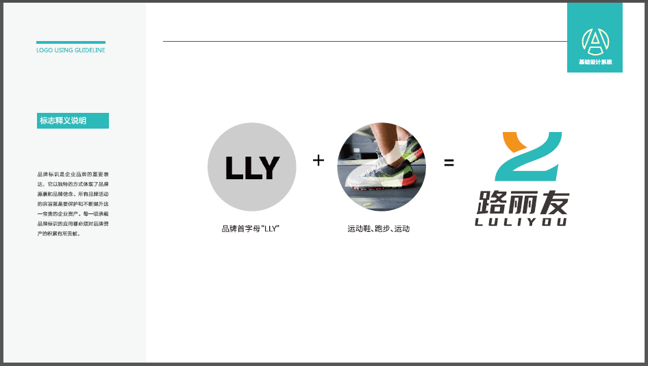 路丽友跑鞋品牌LOGO设计中标图0