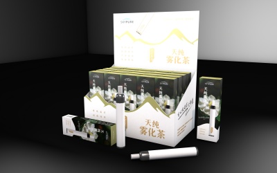 天純-霧化茶-包裝設計