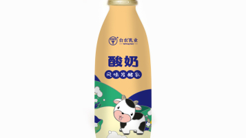 臺農乳業飲品包裝設計