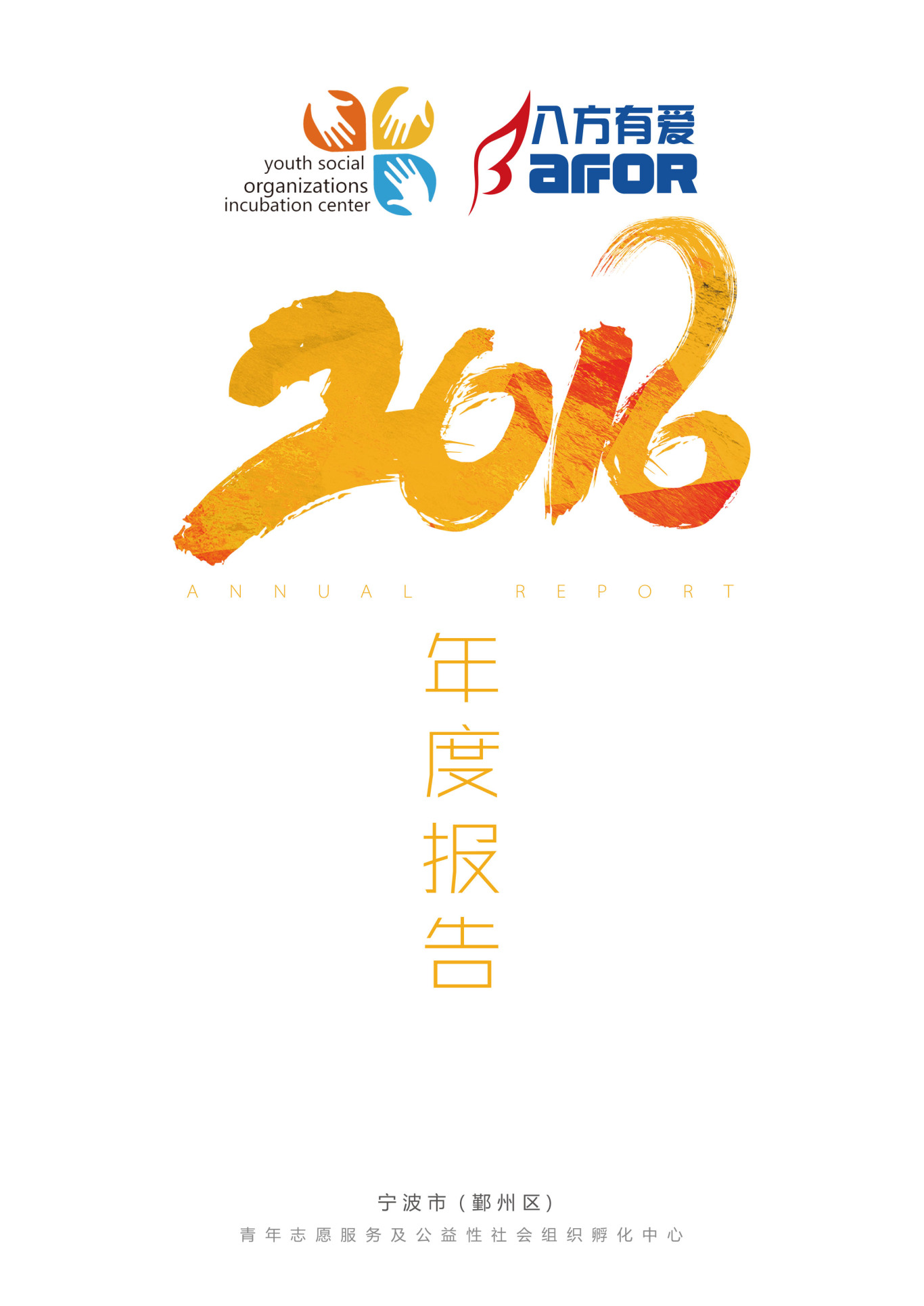 宁波市青年志愿服务及公益性社会组织孵化中心年度报告图0
