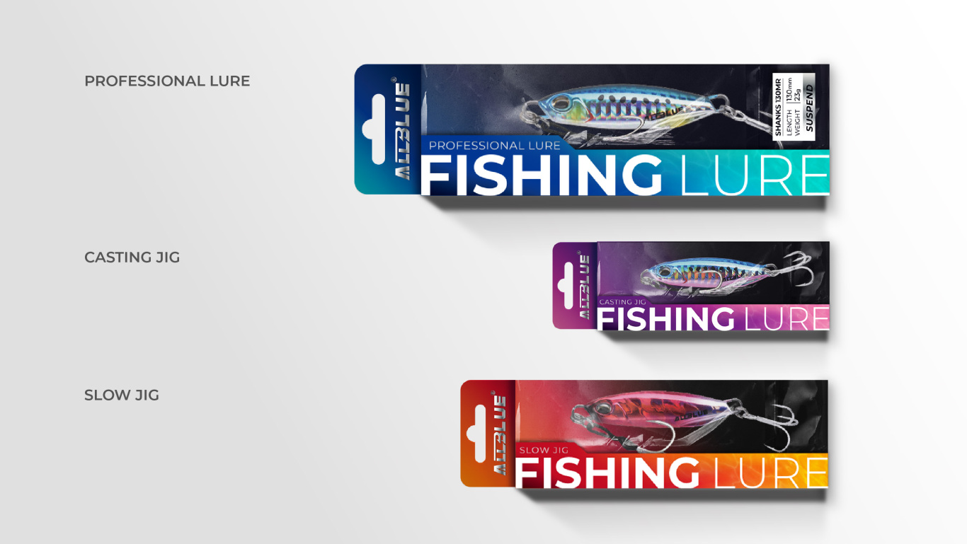 FISHING LURE 魚餌系列包裝設計圖13