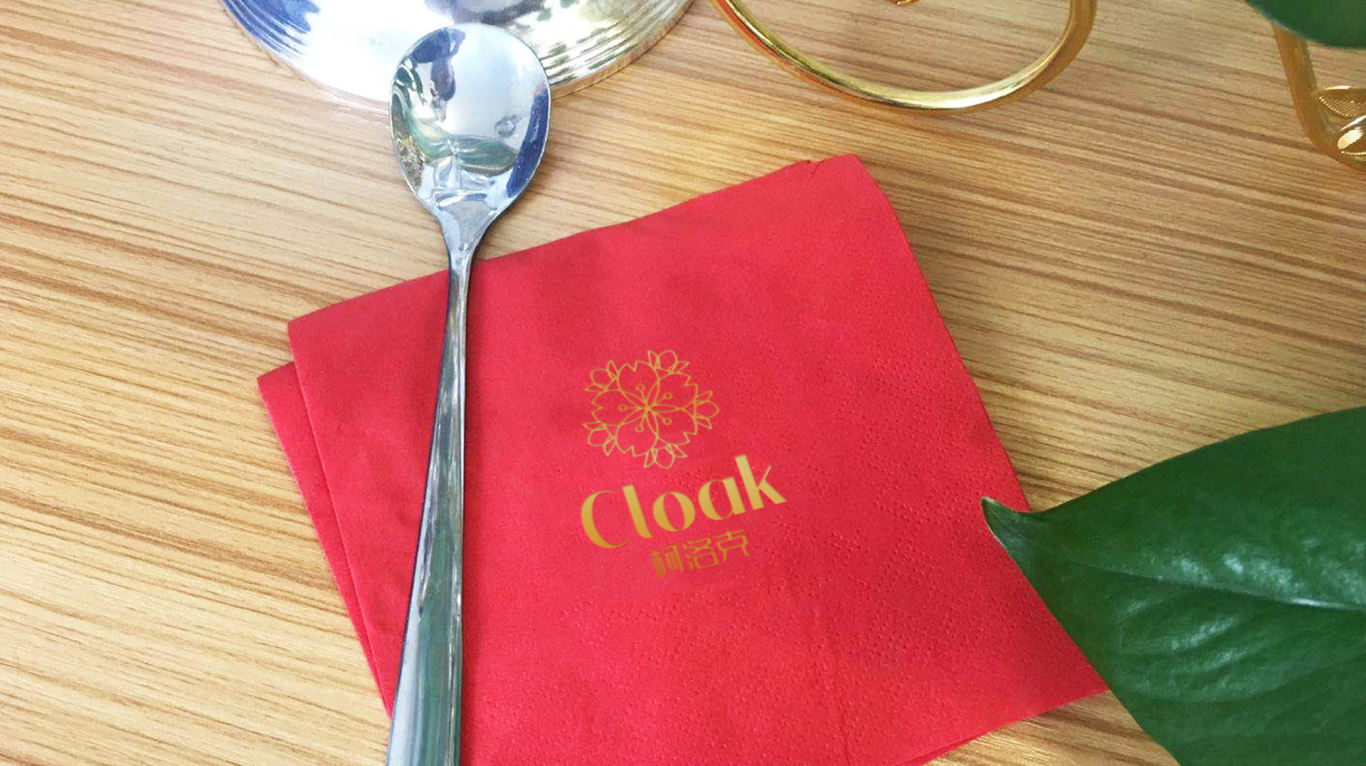 CLOAK柯洛克-高档餐布LOGO设计图3