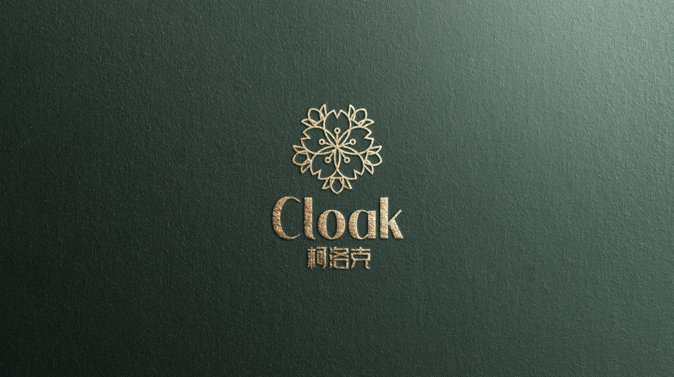 CLOAK柯洛克-高档餐布LOGO设计图0