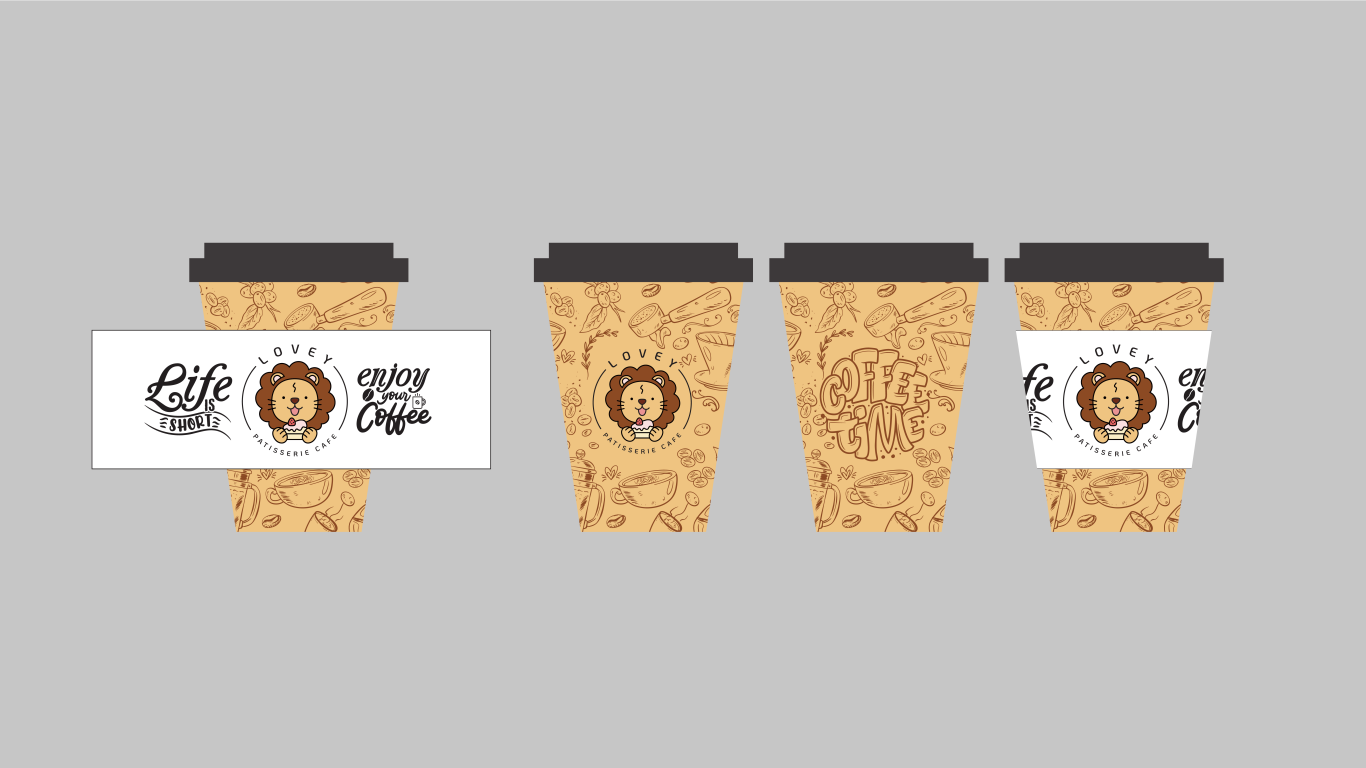 lovey咖啡包裝設計中標圖0