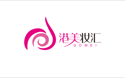 港美妆汇logo设计