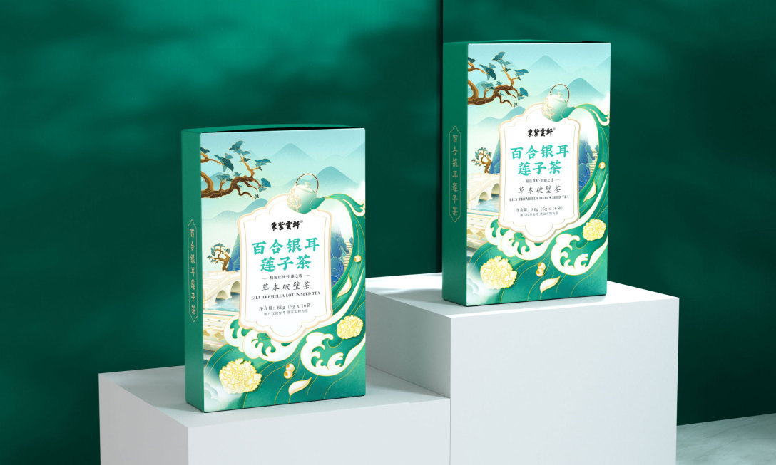 Dongziyunxuan brand packaging design|东紫云轩品牌包装设计图4