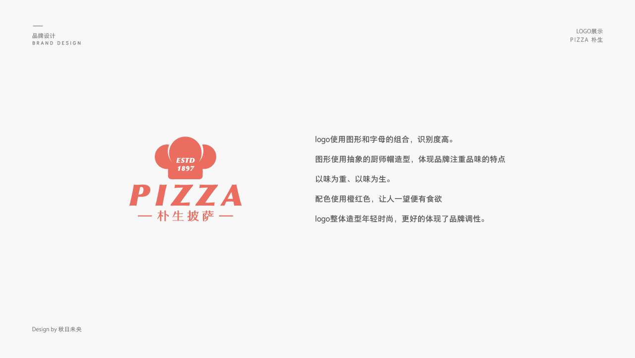 朴生披萨logo设计图3