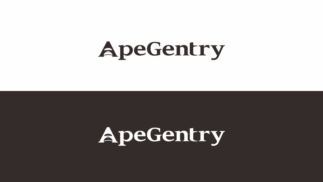 ApeGentry服飾品牌LOGO設計中標圖2
