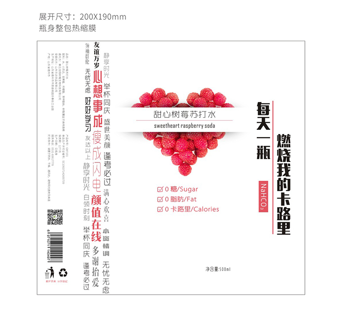 龙翔树莓系列-苏打水-果酒包装设计图6
