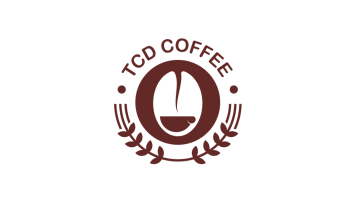 糖扯蛋TCD咖啡饮品LOGO设计