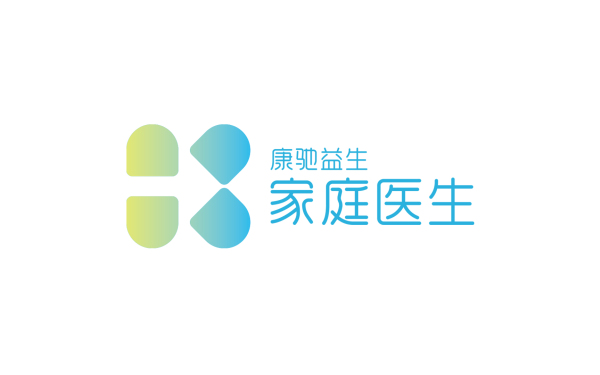 康驰益生家庭医生logo设计