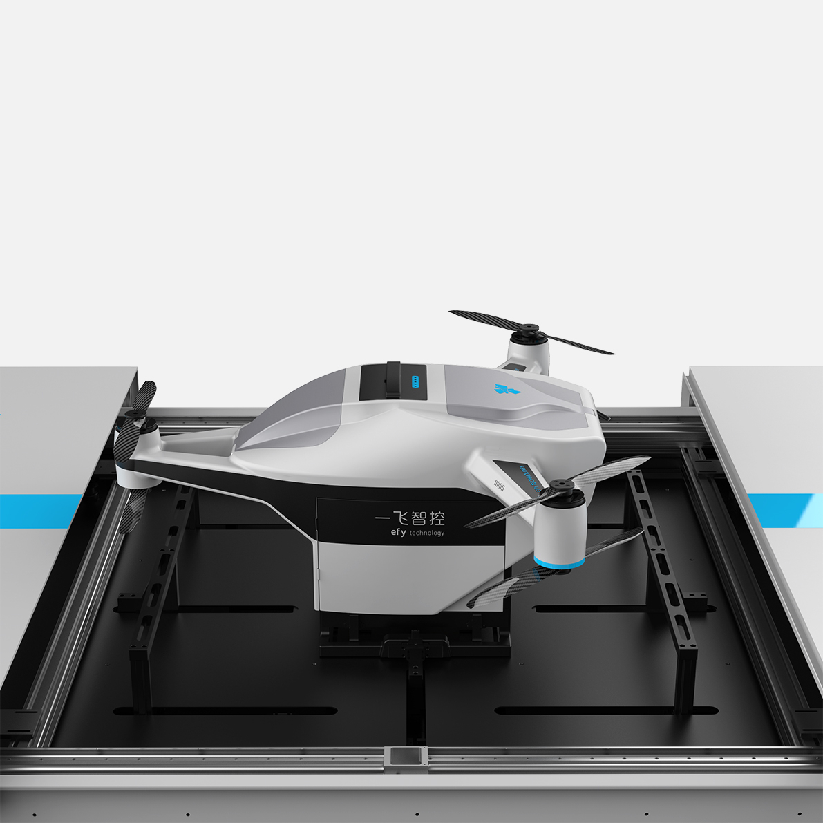 一飞智控（天津）科技有限公司无人机自动机场&无人机-造型&结构设计图6
