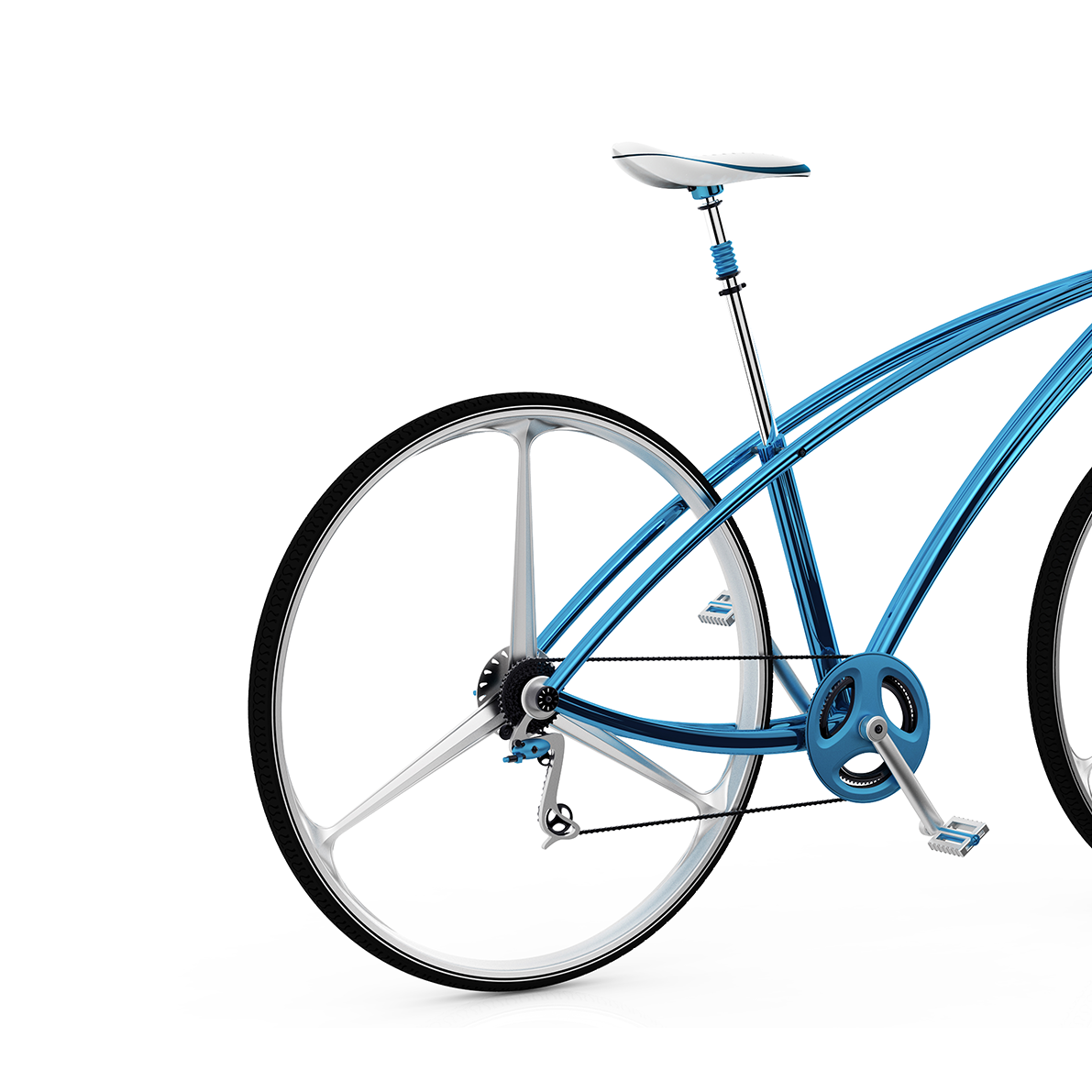 “一帆风顺”自行车概念设计图1