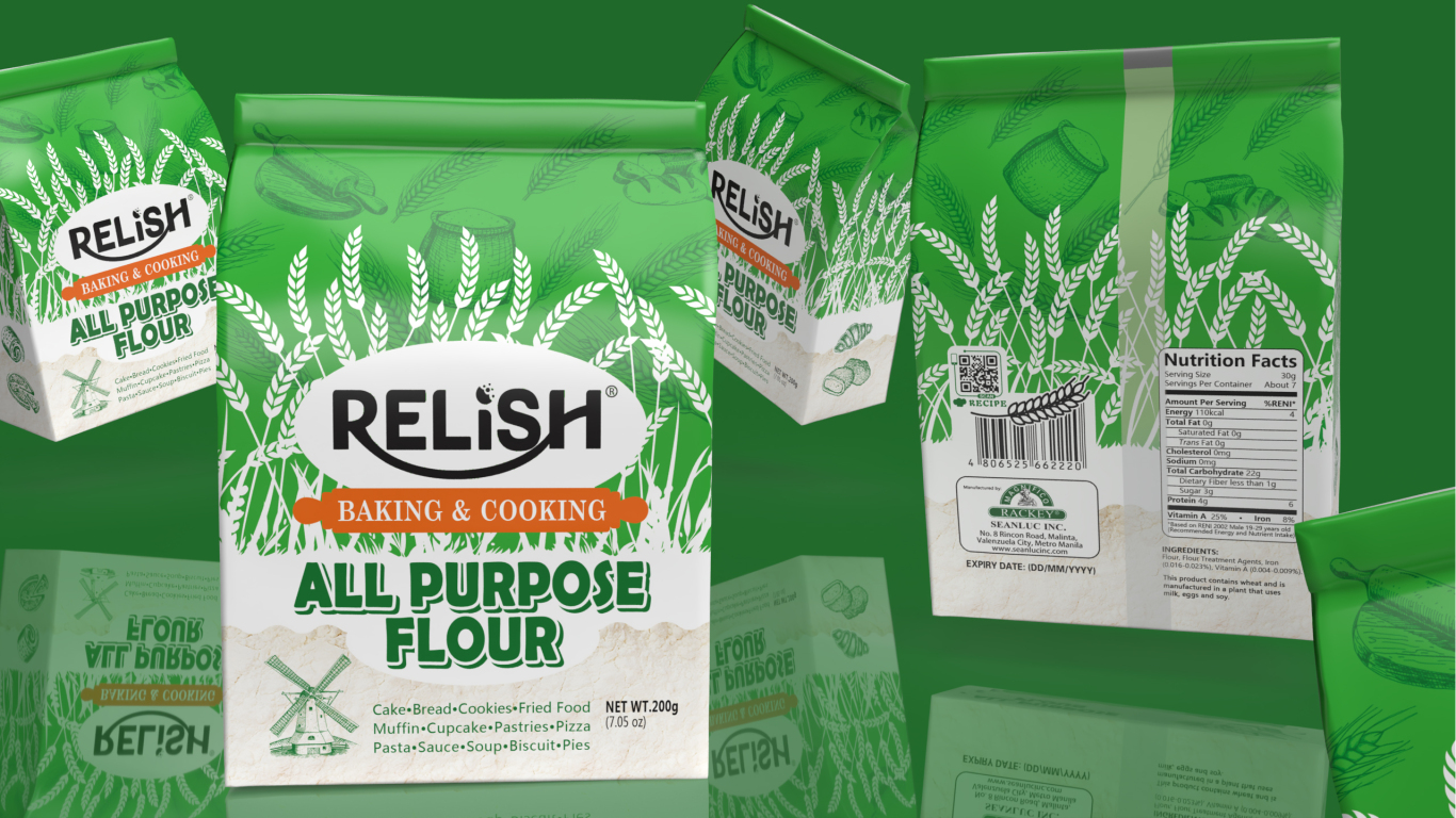 菲律宾RELISH食品面粉包装设计图7