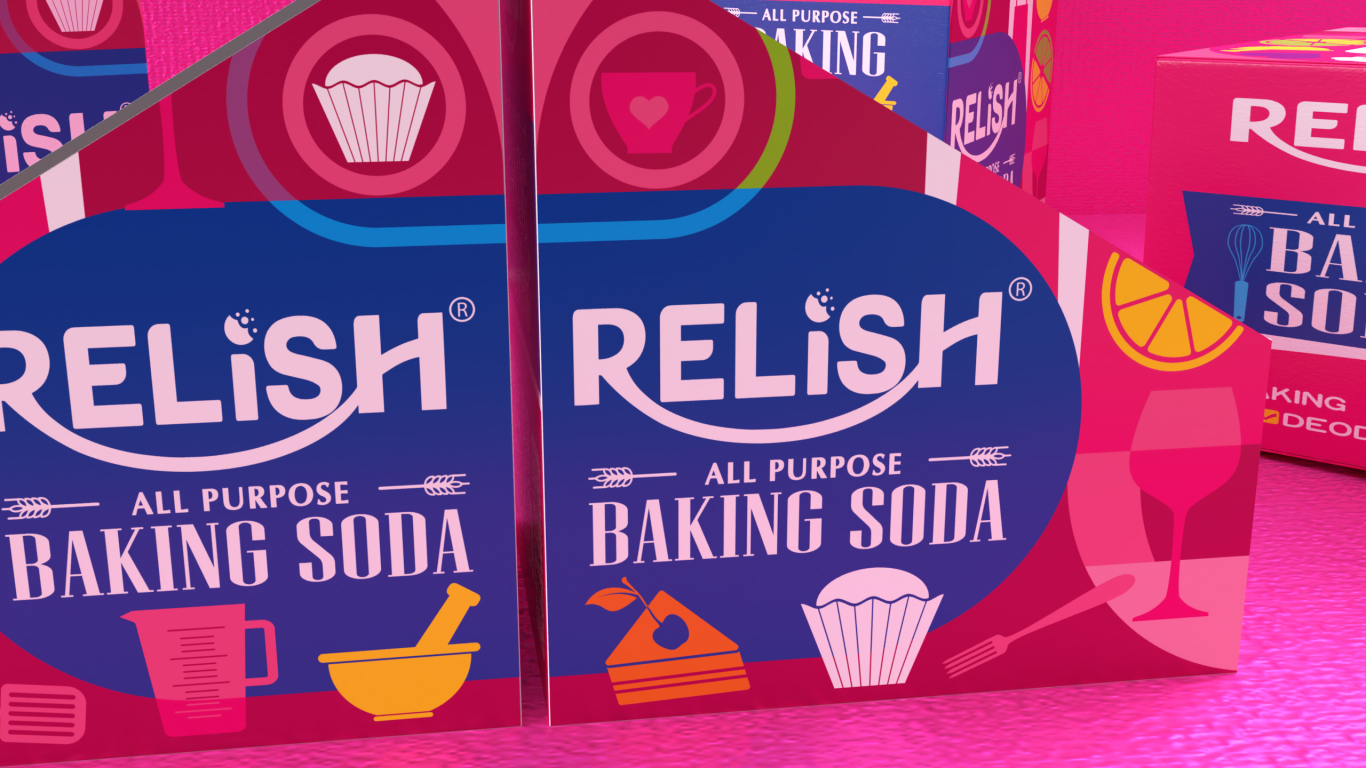 菲律宾RELISH食品 苏打粉 包装设计图2
