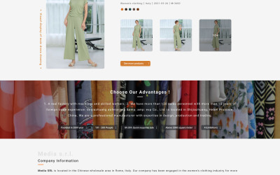 国外服装展示网站