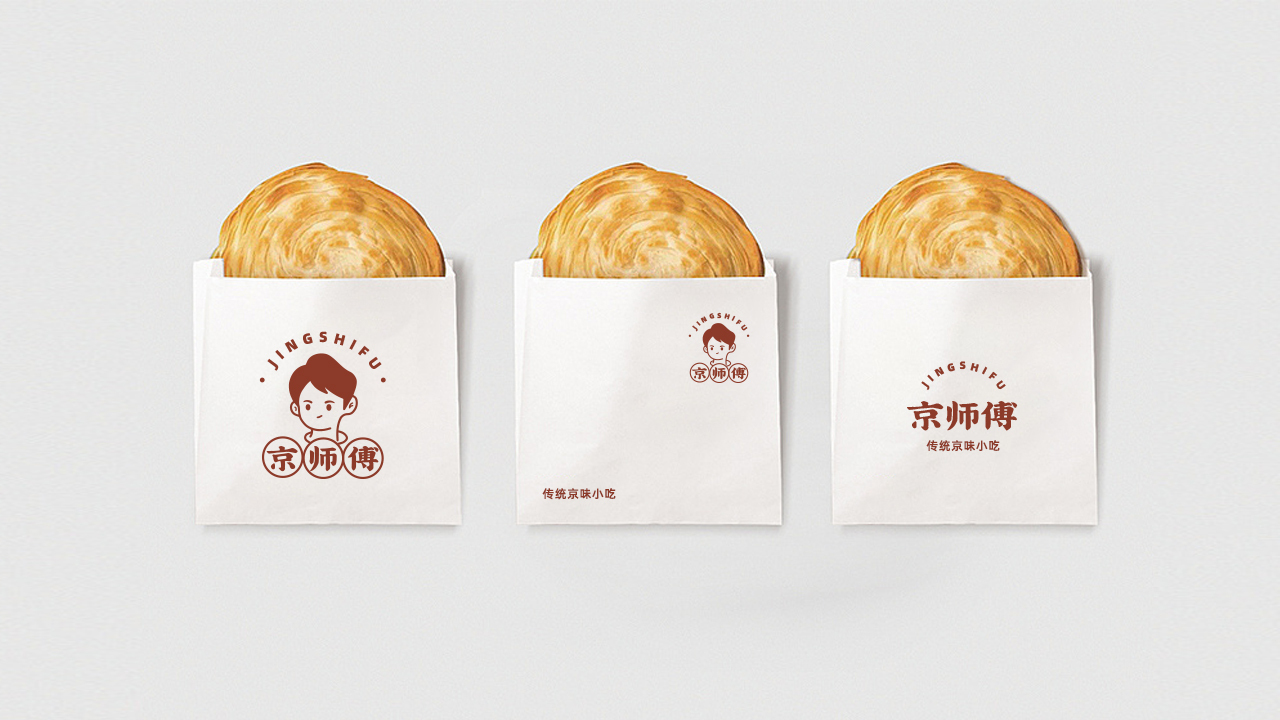 京师傅餐饮品牌logo设计卡通logo设计图7