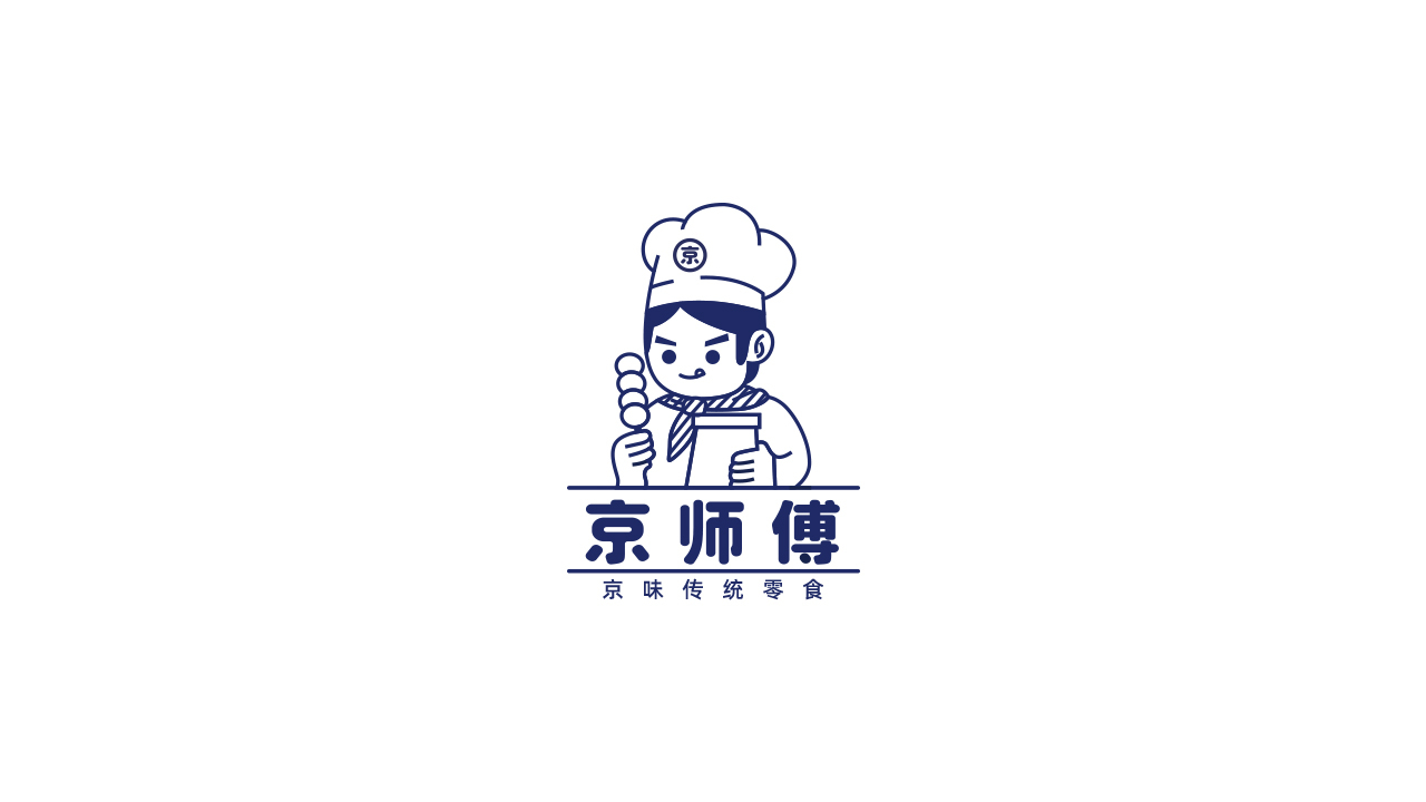 京味零食品牌logo设计图1