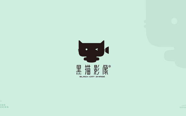 黑猫影像LOGO/VI设计