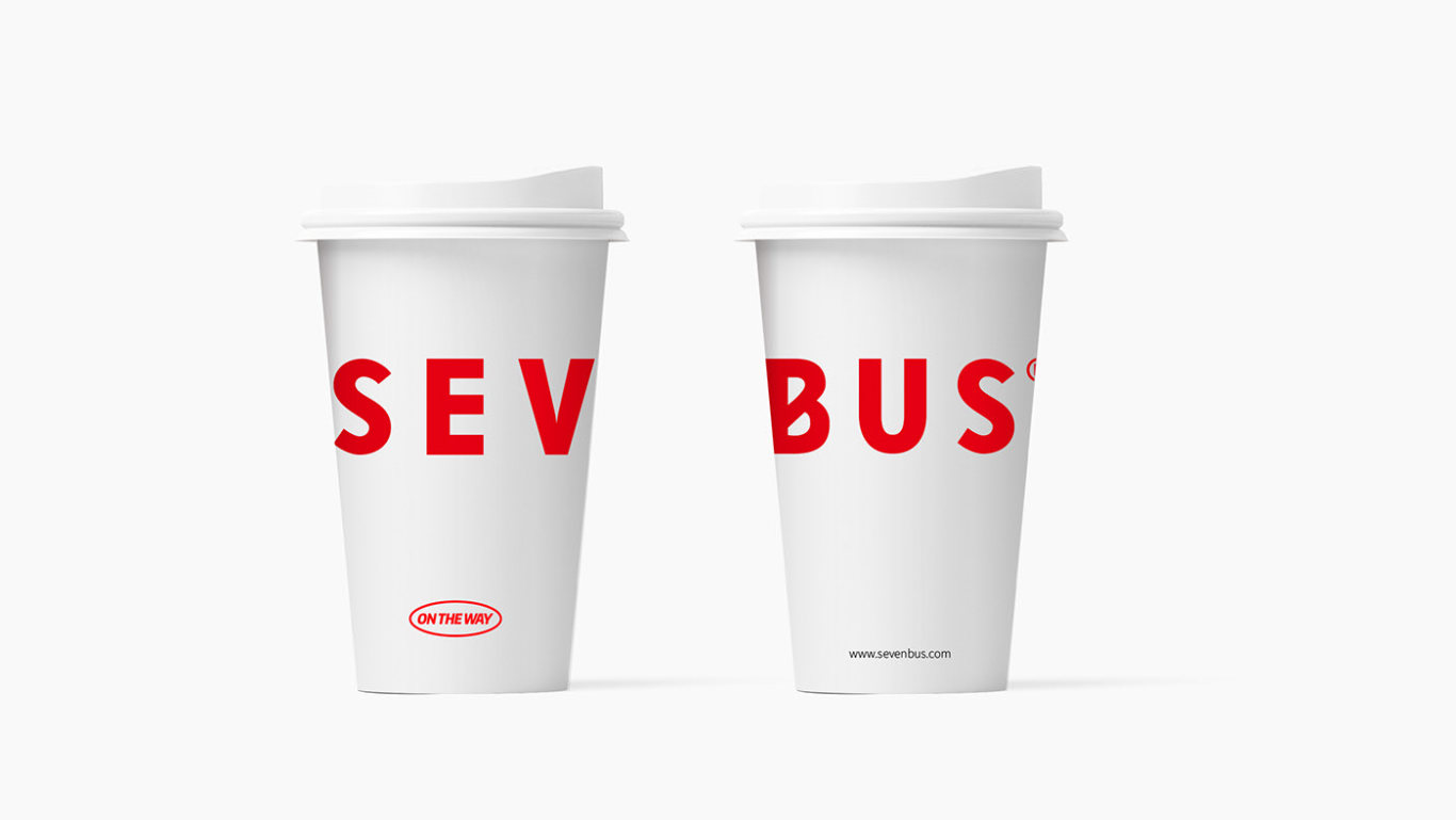 SEVENBUS奶茶品牌VI设计图7