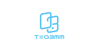 t=0.3mm電子材料科技類LOGO設計
