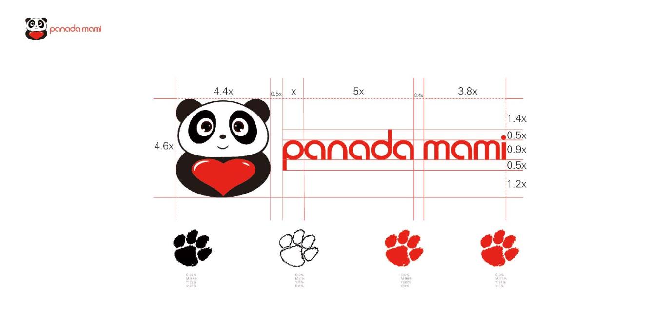 panda mami主题餐厅logo图5