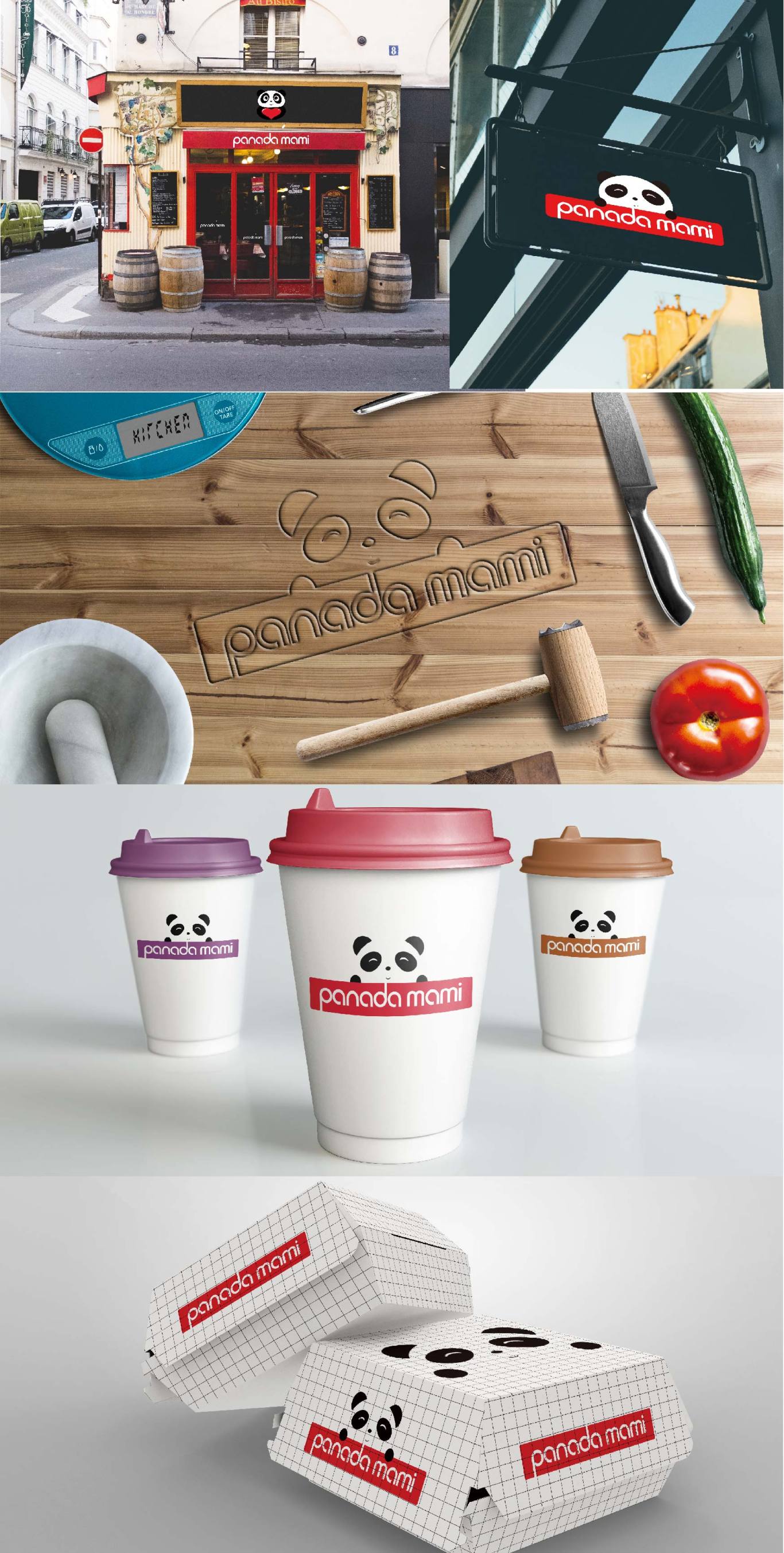 panda mami主题餐厅logo图7