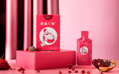 「参滋语」红参姜茶包装设计