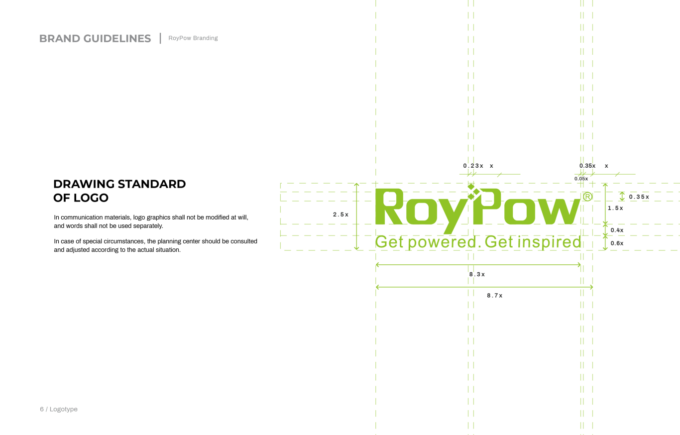 「RoyPow」品牌VI视觉升级图3