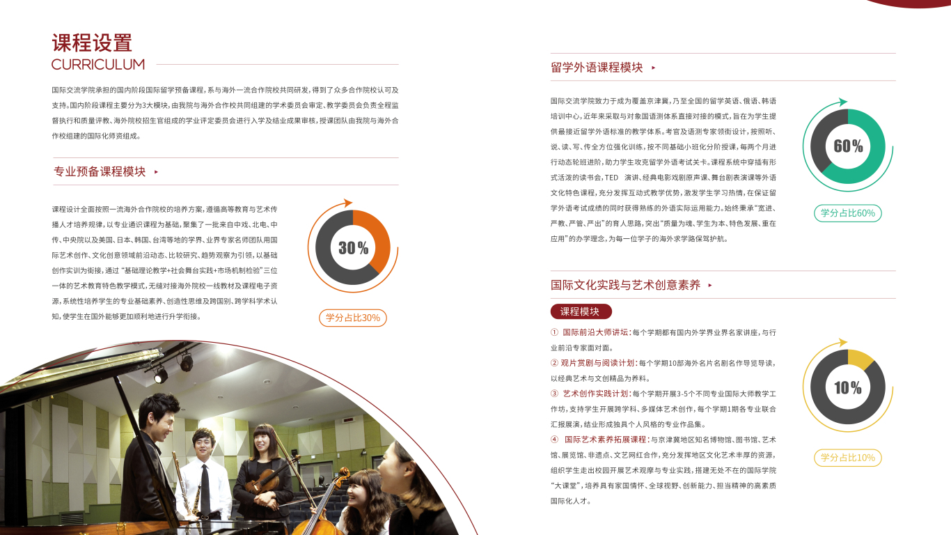 北京演艺专修学院教育类画册设计中标图6