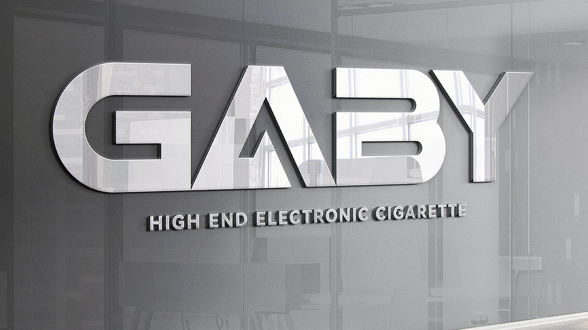GABY电子烟品牌logo设计图4