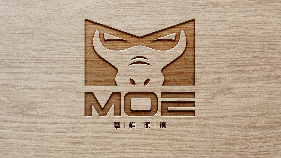 摩登眼镜品牌logo设计图3