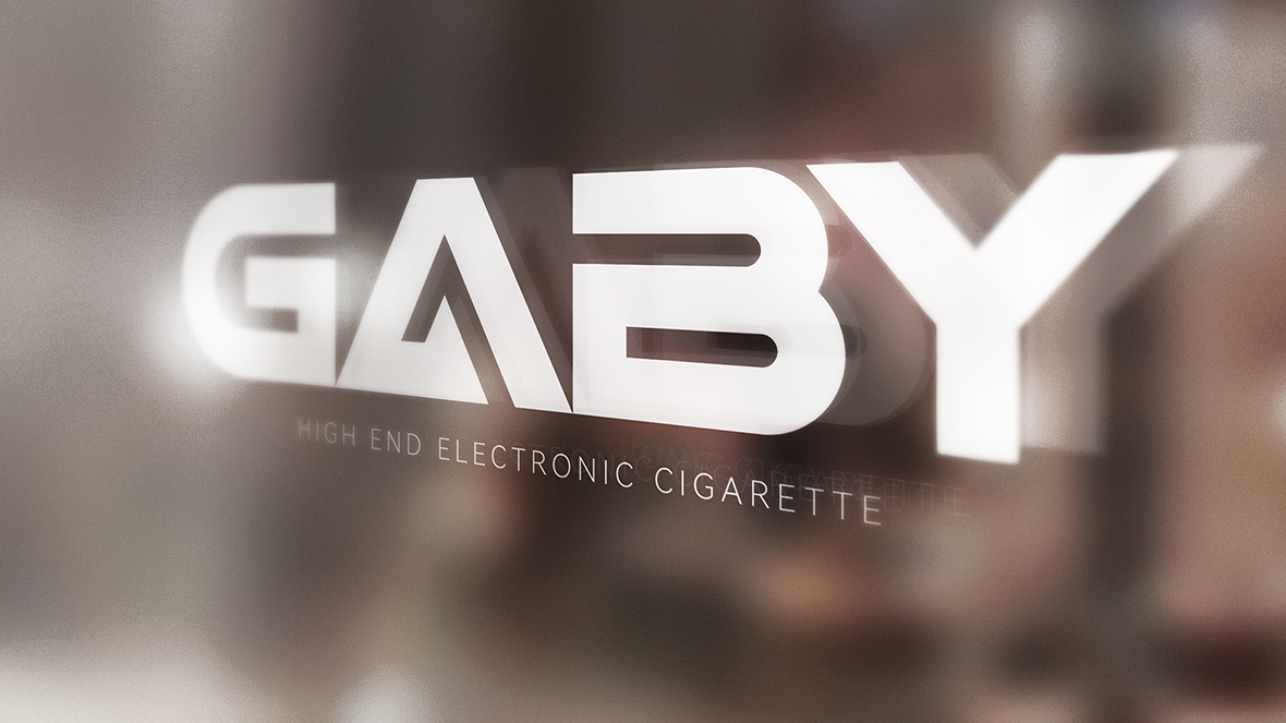 GABY电子烟品牌logo设计图8