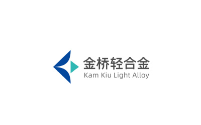 金橋輕合金logo設計品牌形象設計
