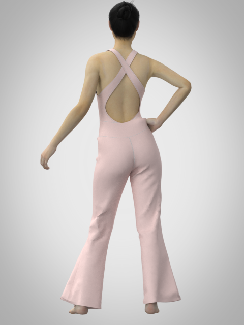 虚拟3d服装瑜伽服运动服常服定制图1
