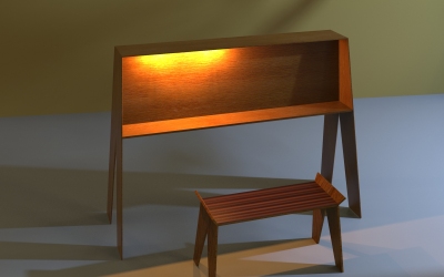 A字桌椅