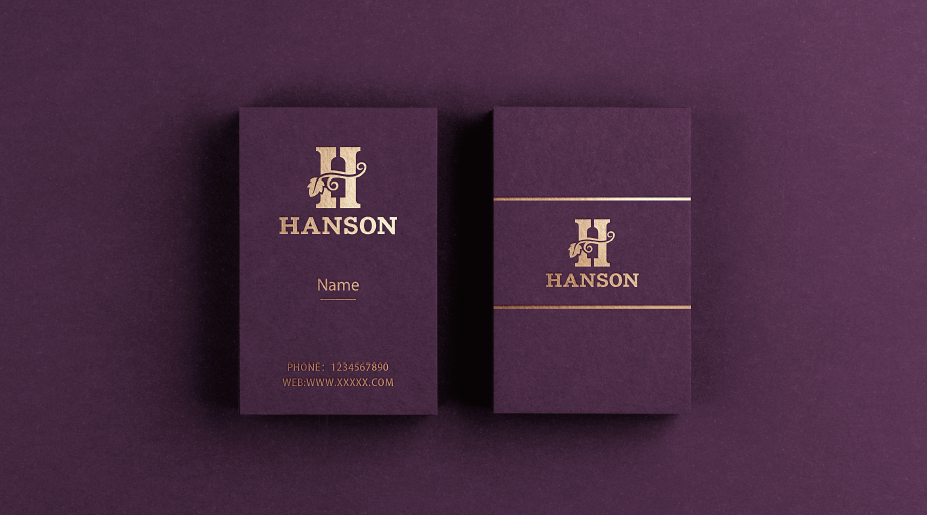HANSON高端红酒品牌商标设计中标图2