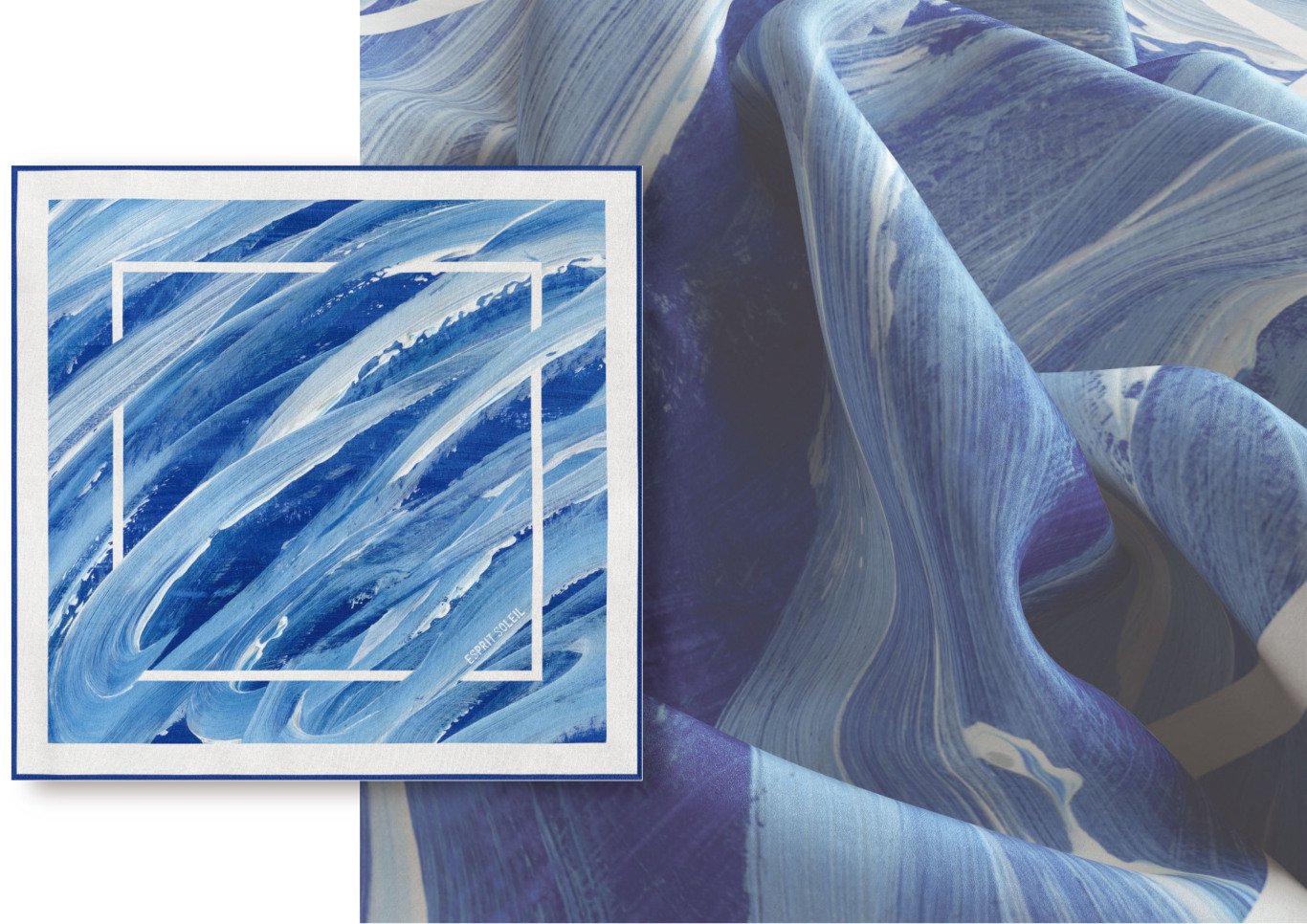 Esprit Soleil海洋主题合作款丝巾设计图9