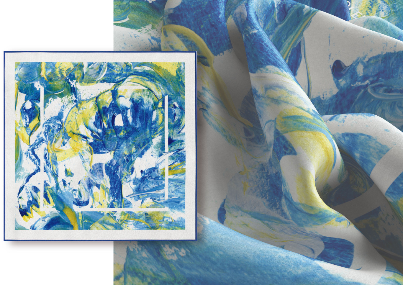 Esprit Soleil海洋主题合作款丝巾设计图11