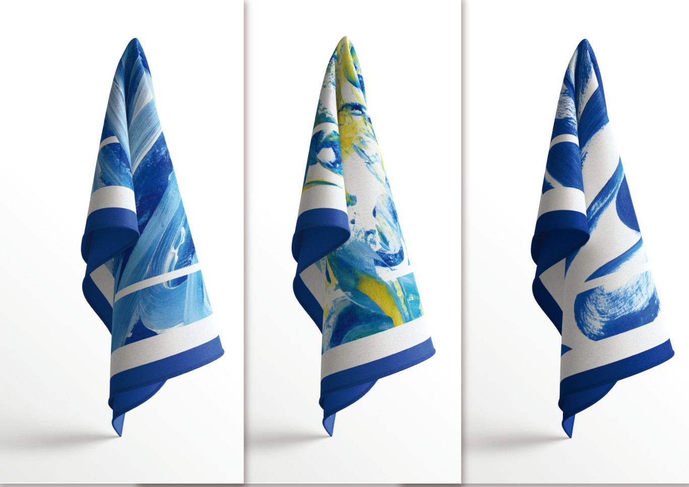 Esprit Soleil海洋主题合作款丝巾设计图12